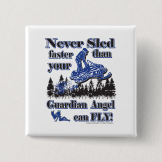 Guardian-Angel 15 Cm Square Badge