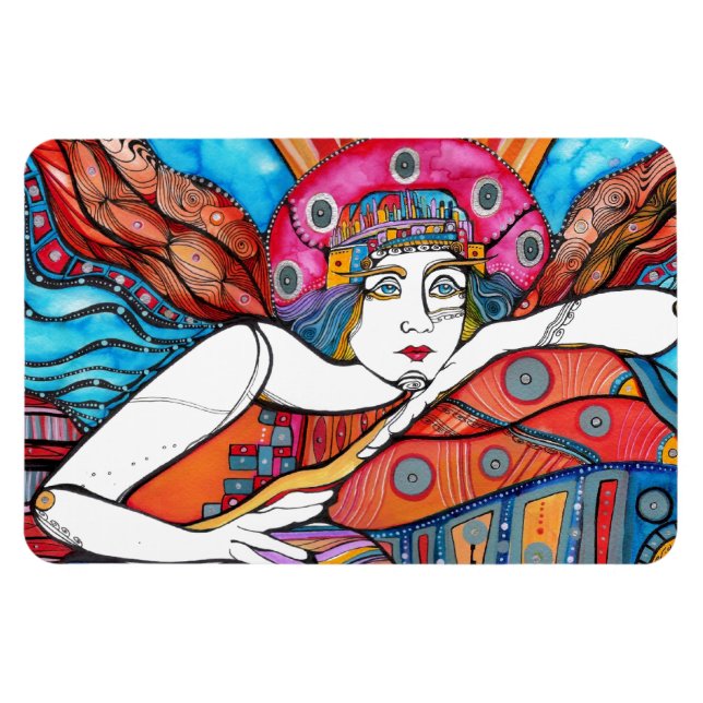 Guardian Angel -Achaiah Magnet (Horizontal)