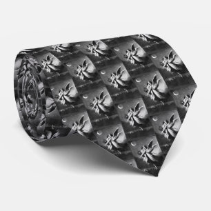 Guardian Angel At Night Tie
