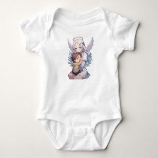 Guardian Angel Baby Boy Bodysuit