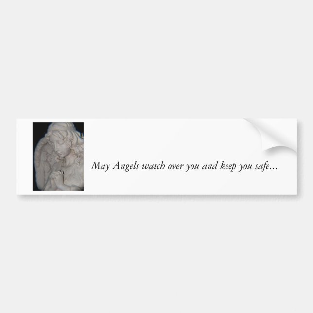 Guardian Angel Bumper Sticker (Front)