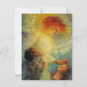 “Guardian Angel” by Franz Dvorak Postcard