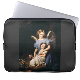 Guardian angel by Joseph Karl Stieler Laptop Sleeve