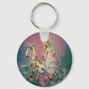 GUARDIAN ANGEL by SHARON SHARPE Key Ring