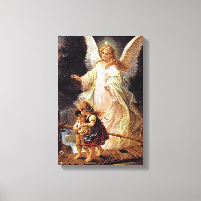 Guardian Angel Canvas Print (Front)