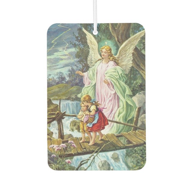 Guardian Angel Car Air Freshener (Front)