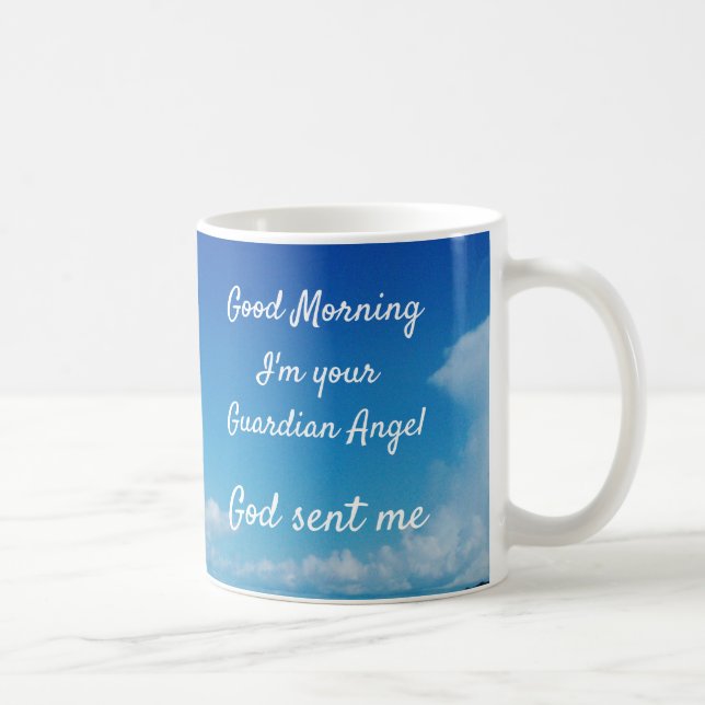Guardian Angel Coffee Mug (Right)