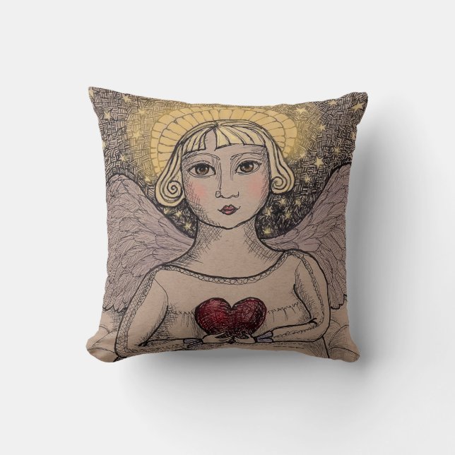 Guardian Angel Cushion (Front)