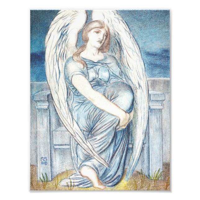 Guardian angel In the Hebrew Bible Photo Print (Front)
