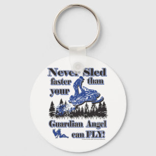 Guardian-Angel Key Ring