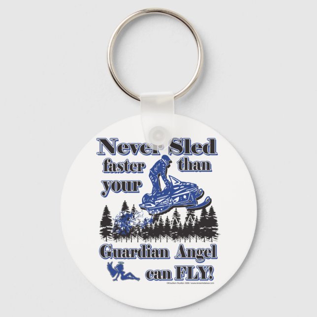 Guardian-Angel Key Ring (Front)