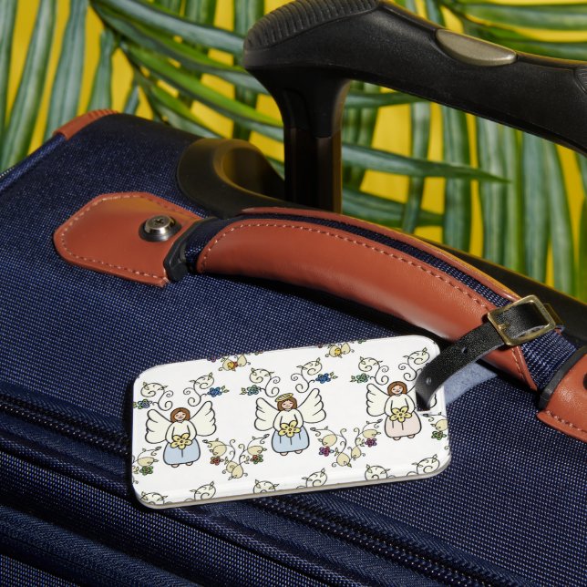 Guardian Angel Luggage Tag (Front Insitu 3)