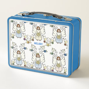 Guardian Angel Metal Lunchbox