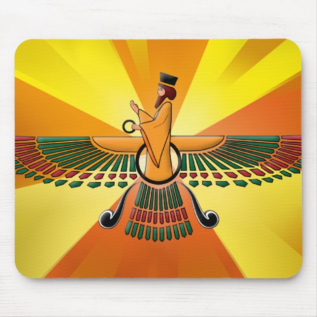 Guardian Angel Mouse Pad (Front)