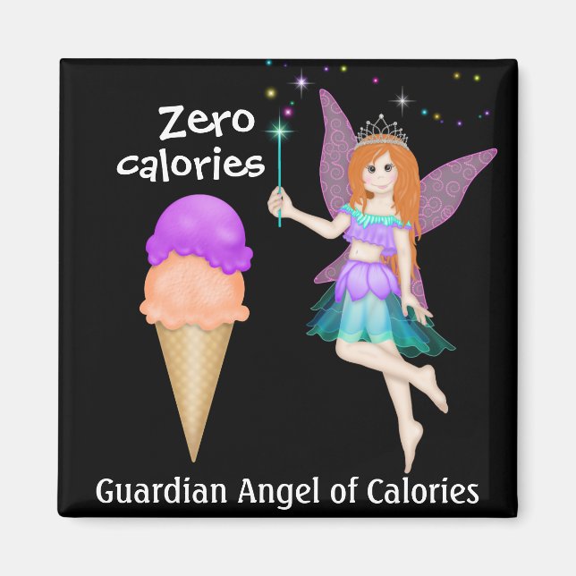 Guardian Angel of Calories by SRF Magnet (Front)