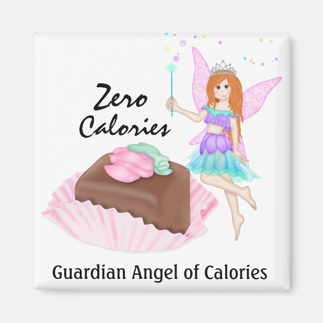 Guardian Angel of Calories by SRF Magnet (Front)