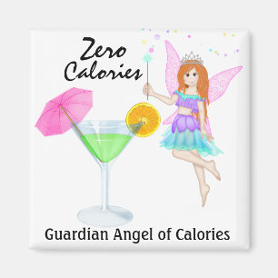 Guardian Angel of Calories by SRF Magnet