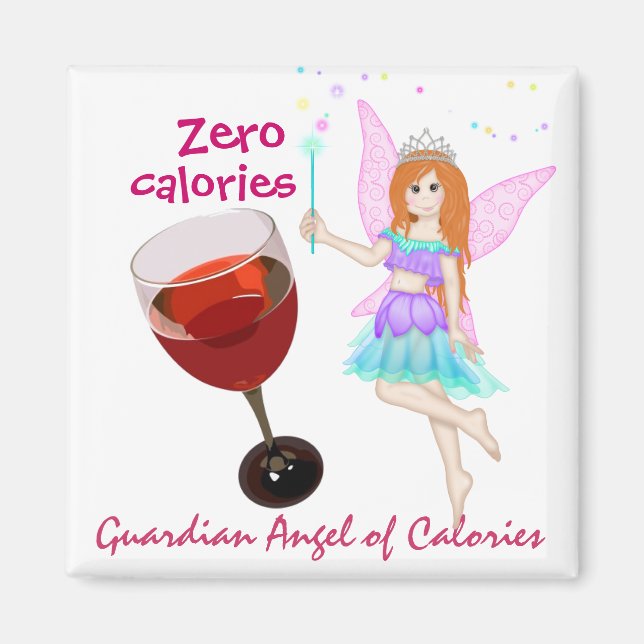 Guardian Angel of Calories by SRF Magnet (Front)