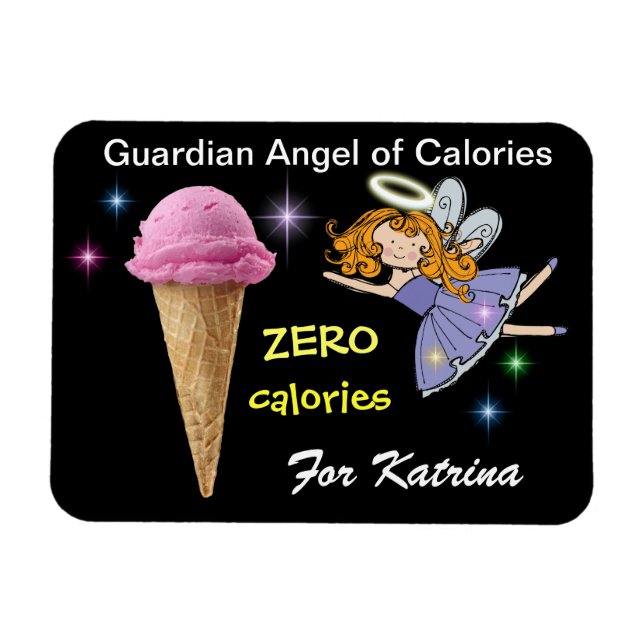 Guardian Angel of Calories - SRF Magnet (Horizontal)