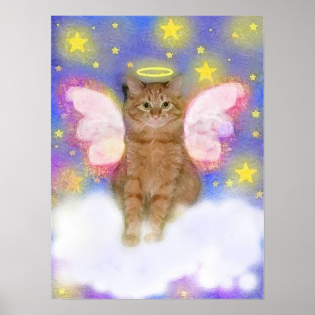 Guardian Angel of Cats Poster (Front)