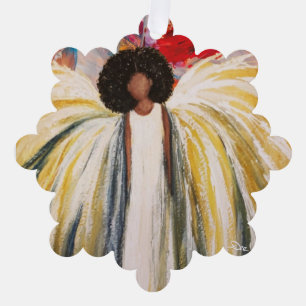 Guardian Angel Paper Ornament 