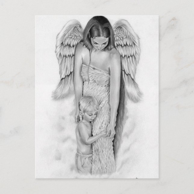 Guardian Angel Postcard (Front)
