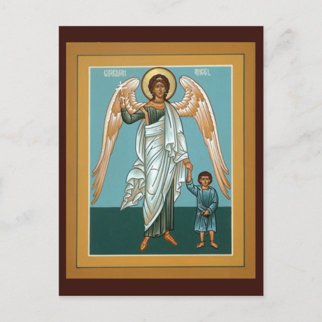 Guardian Angel Prayer Card (Front)