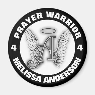 Guardian Angel Prayer Warrior Magnet
