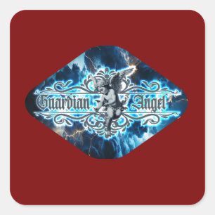 Guardian Angel Print - Sticker