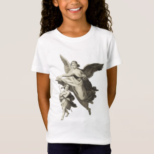 Guardian Angel Shepard Boy Art Illustration T-Shirt