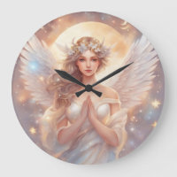 guardian angels, pastel paintings