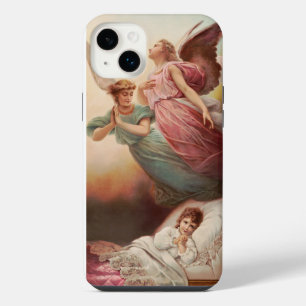 Guardian angels with child iPhone 14 plus case