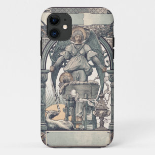 Guardian angels with Jesus child Case-Mate iPhone Case