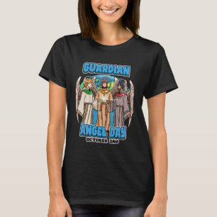 Guardian Day Catholics Celebrate the Angel Feast T-Shirt