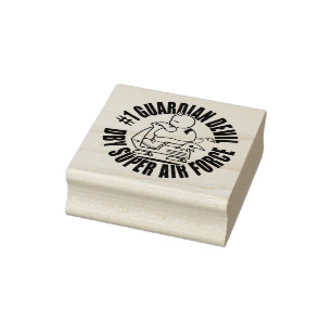 Guardian Devil Super Air Force Rubber Stamp