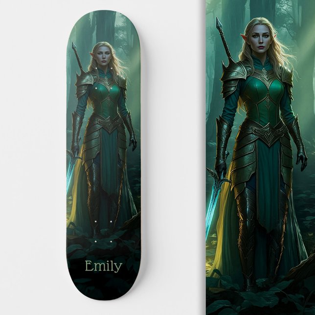 Guardian Elf of the Enchanted Realm Skateboard (Creator Uploaded)