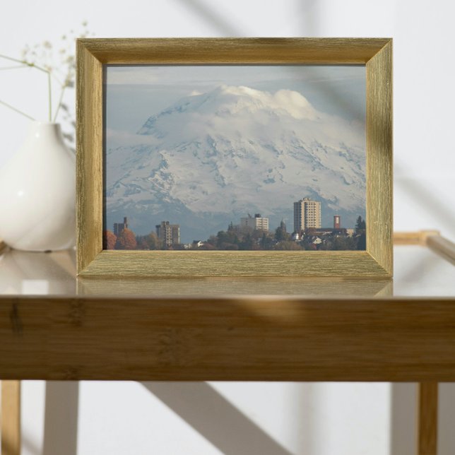 Guardian Mount Rainier Landscape Photo Print (In Situ Framed)