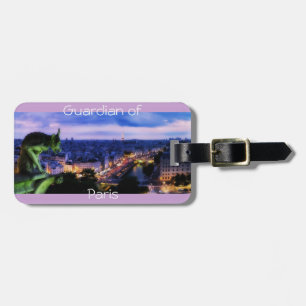 Guardian of Paris Luggage Tag