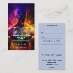Guardian of Peace Luminous Human Business Card