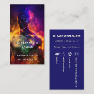 Guardian of Peace   Luminous Human Business Card