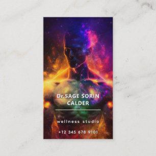 Guardian of Peace   Luminous Human Business Card