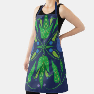 Guardian Of The Blueberries Large Apron