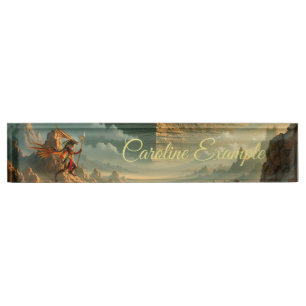 Guardian of the Celestial Gate – Anubis Nameplate