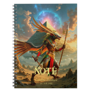 Guardian of the Celestial Gate – Anubis Notebook