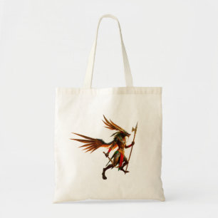 Guardian of the Celestial Gate – Anubis Tote Bag