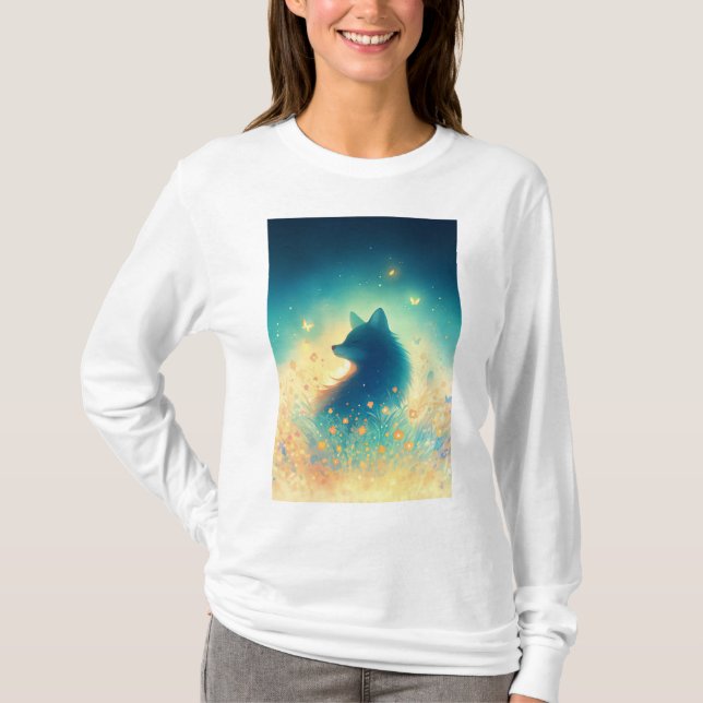 Guardian of the Midnight Forest T-Shirt (Front)