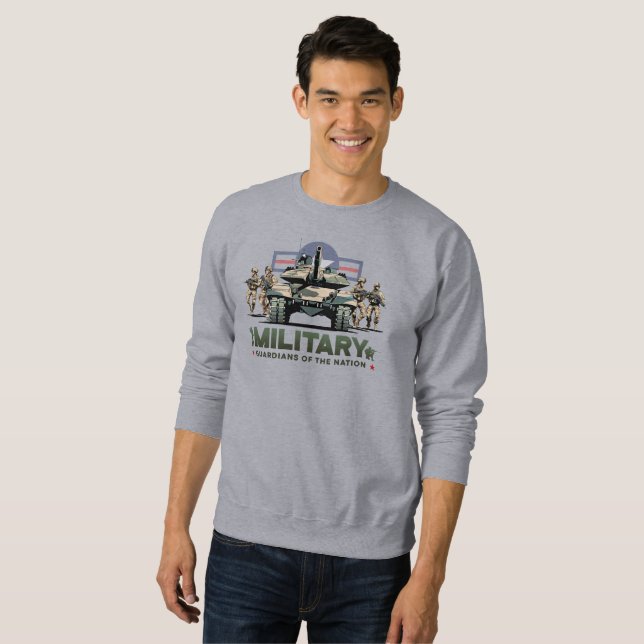 Guardian of The Nation | Men Sweatshirt (Front Full)