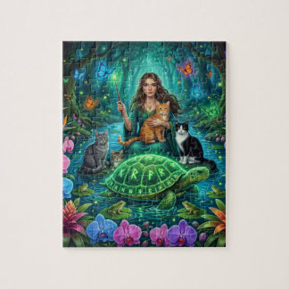 Guardian of the Sacred Turtle Jigsaw Puzzle