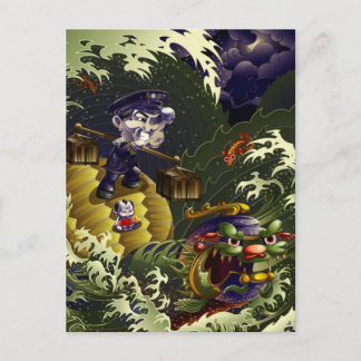 Guardian Of The South - Turtle Postcard
