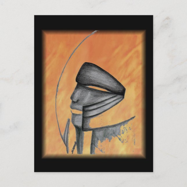 Guardian of the Universe - Jass Postcard (Front)